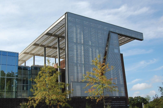 architectural perforated metal panels